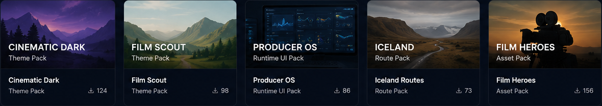Popular Collection Cards visual asset from ThemeLab Marketplace Overview